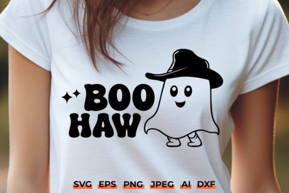 Boo Haw Halloween Ghost Cowboy SVG Review