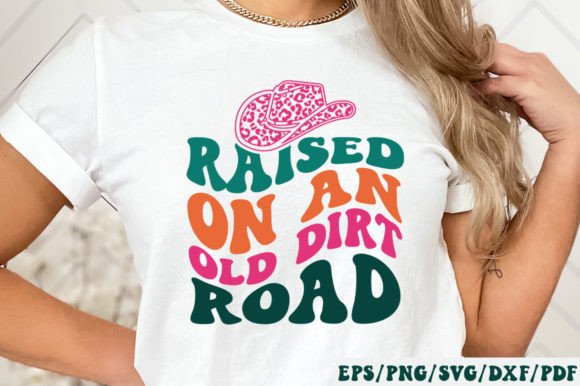 Raised on an Old Dirt Road Retro Svg Review